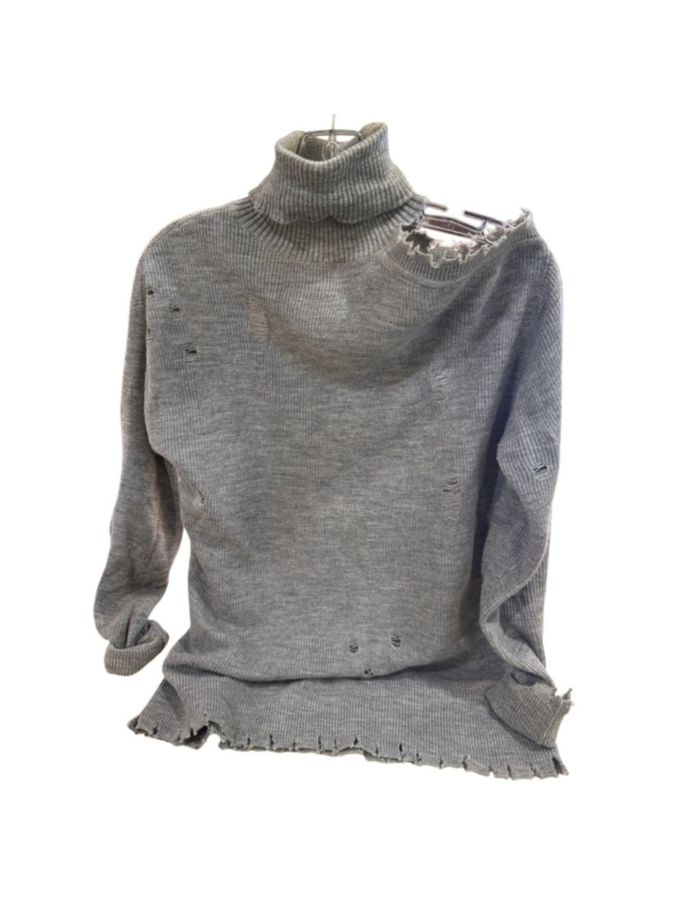 Distressed Sweater Women's Small